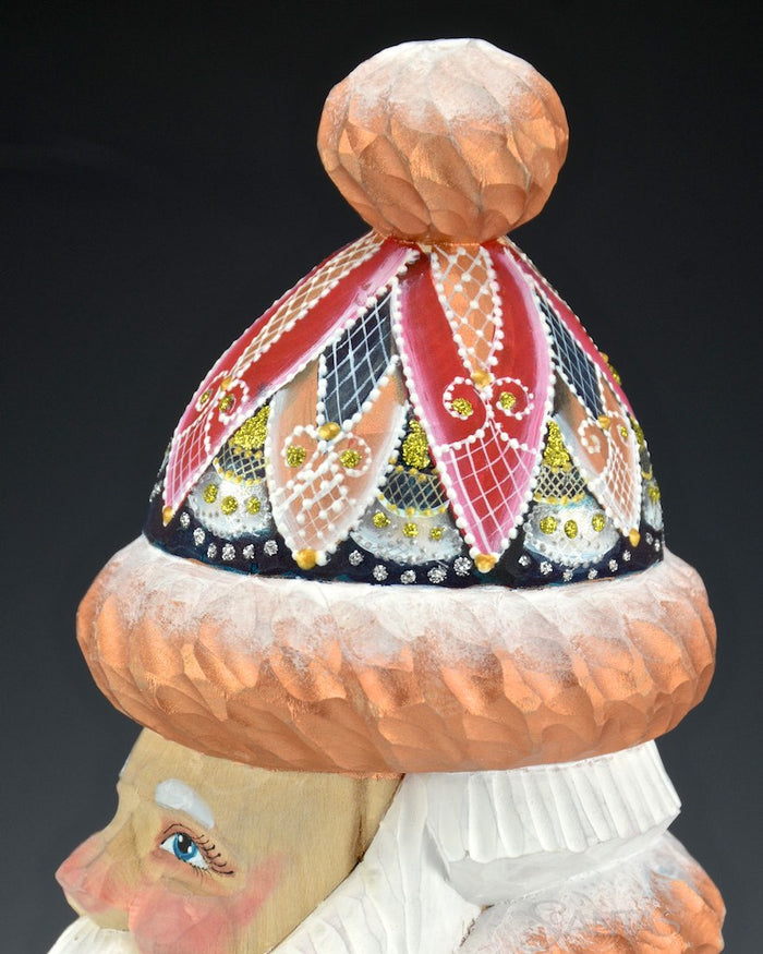 12.5 inch Decorative and Unique Colorful Russian Santa