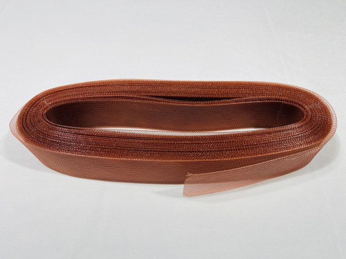 2 Inch Brown Crinoline Horsehair Braid Trim Bridal Fabric Wedding Decor (Choose The Quantity)