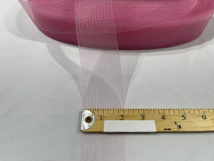 2 Inch Rose Crinoline Horsehair Braid Trim Bridal Fabric Wedding Decor (Choose The Quantity)