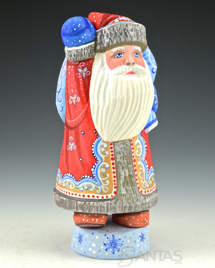 7 inch Waving Russian Santa