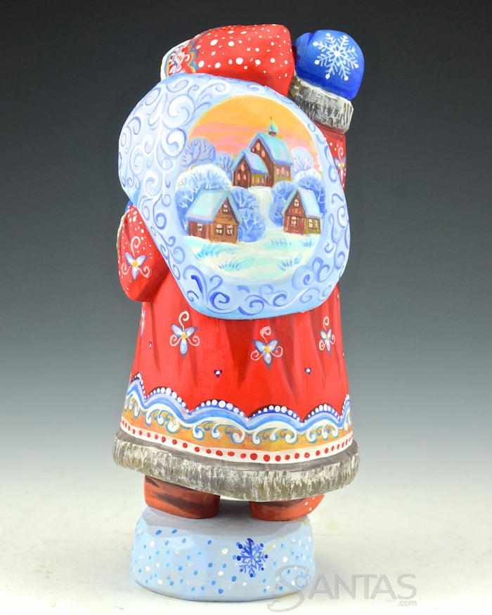 7 inch Waving Russian Santa
