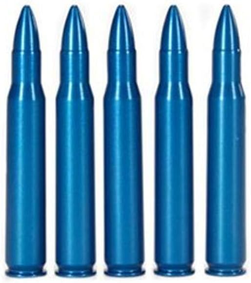 A-Zoom Action Proving Dummy Round 30-06 Springfield Blue Pack of 5