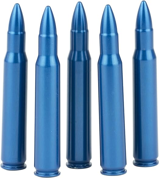 A-Zoom Action Proving Dummy Round 30-06 Springfield Blue Pack of 5