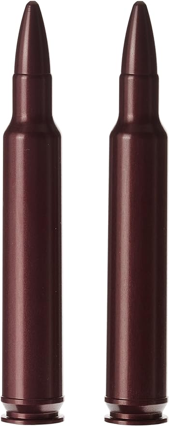 A-Zoom Action Proving Dummy Round 300 Weatherby Magnum Black Pack of 2