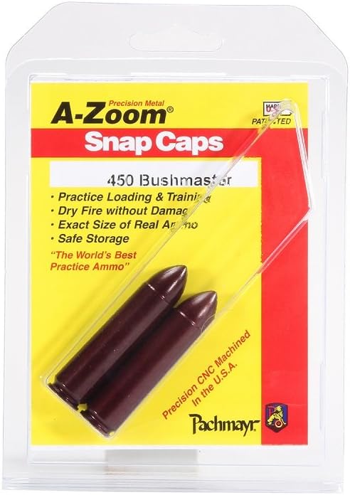 A-Zoom Action Proving Dummy Round 450 Bushmaster Red Pack of 2