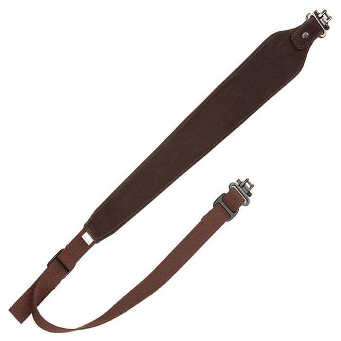 Allen Big Game Rifle Sling  Suede Leather Brown