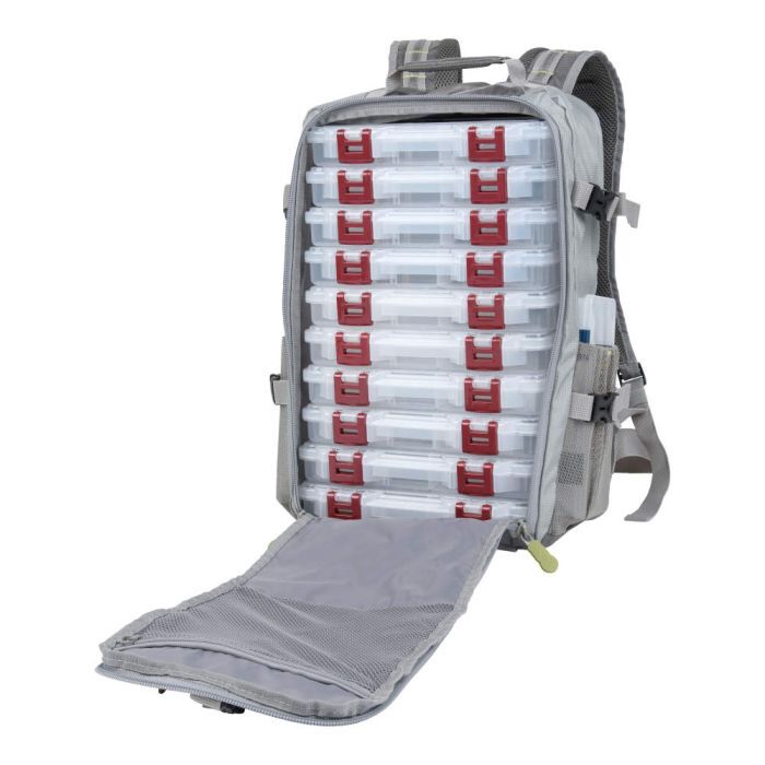 Allen Blue Mesa Tackle Backpack Gray