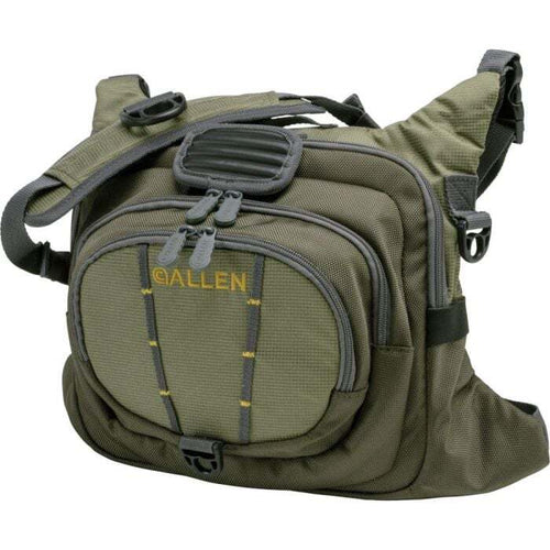 Allen Boulder Creek Fly Fishing Chest Pack Olive