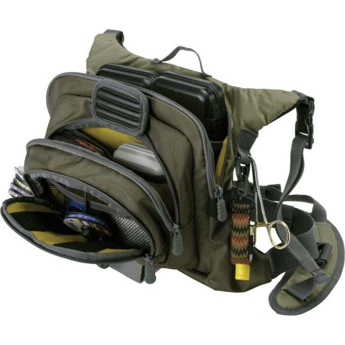 Allen Boulder Creek Fly Fishing Chest Pack Olive