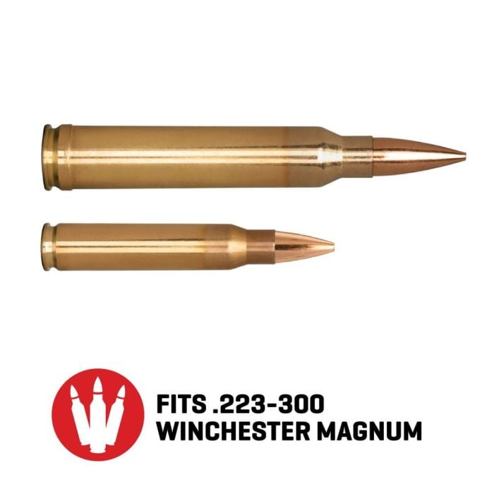 Allen Bridger Next Shot Premium Cartridge Carrier 223 Remington, 300 Winchester Magnum 7 Rounds Polyester Gray