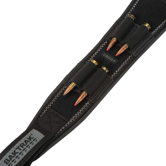 Allen Bullet BakTrak 2-Point Padded Sling with Sling Swivel Nylon and Rubber Black 36"