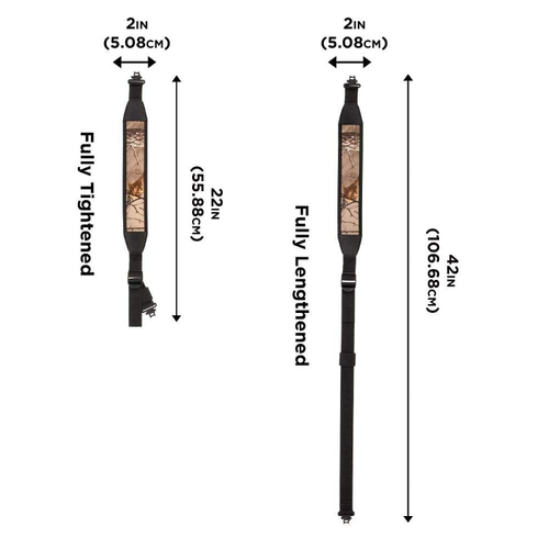 Allen Cascade Sling Neoprene Realtree Edge 42"
