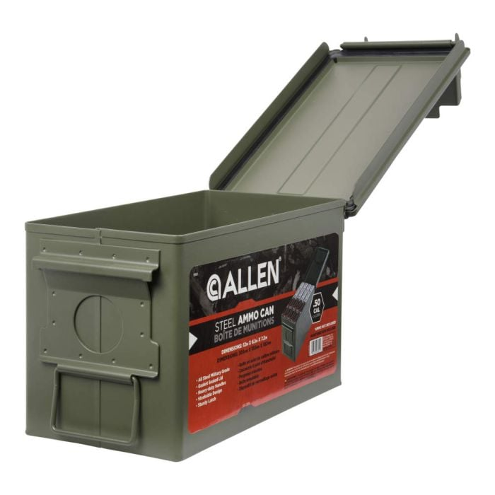 Allen Classic Ammo Can 50 Caliber Steel Olive Drab