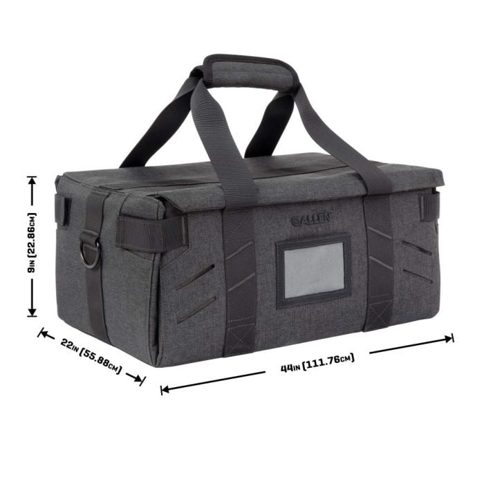 Allen Eliminator Range Bag and Portable Shooting Rest System Polyester Charcoal