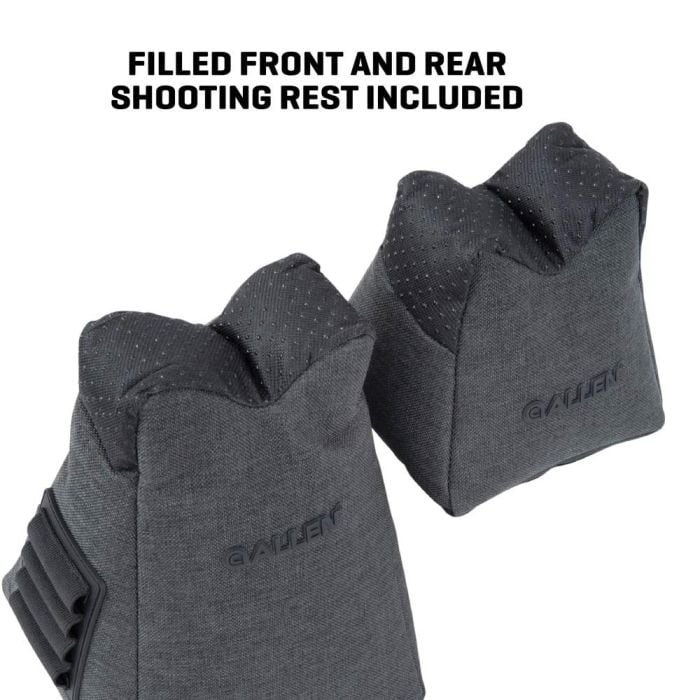 Allen Eliminator Range Bag and Portable Shooting Rest System Polyester Charcoal