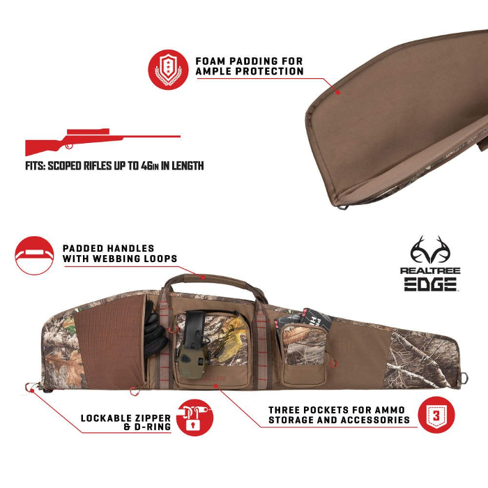 Allen Elk 47" Rifle Case Realtree Edge