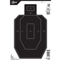 Allen EZ-Aim Half-Size IPSC Silhouette Target 12"x18" Pack of 50