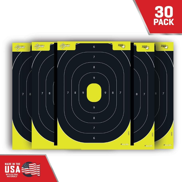 Allen EZ-Aim Splash Reactive Adhesive Target 12"x18" Pad of 30