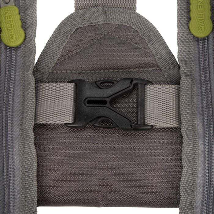 Allen Gallatin Ultra Light Fly Fishing Vest Gray