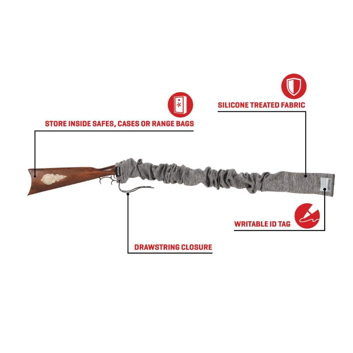 Allen Lockable 66" Gun Sock Gray