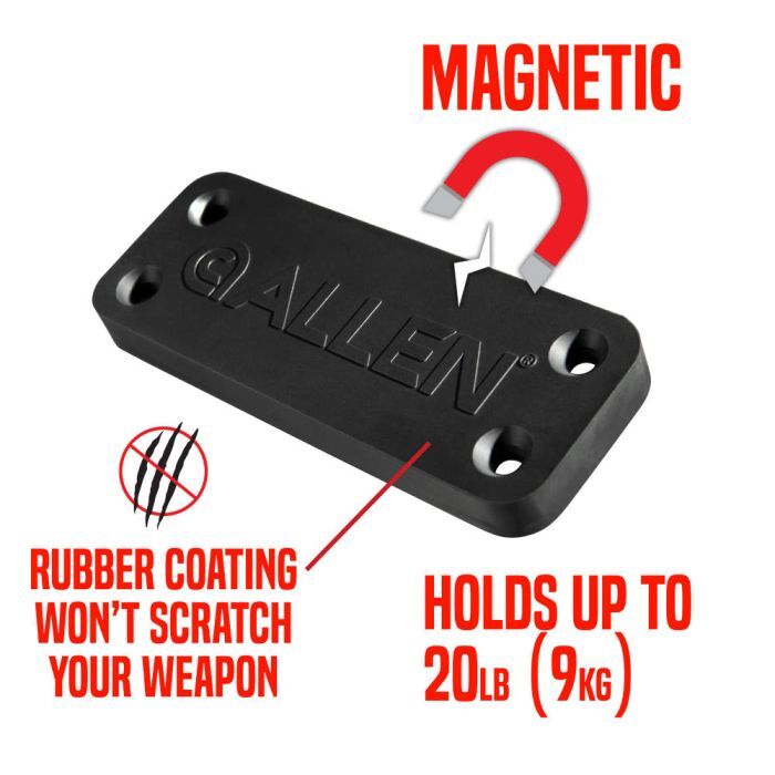 Allen Magnetic Gun Mount Magnet Black