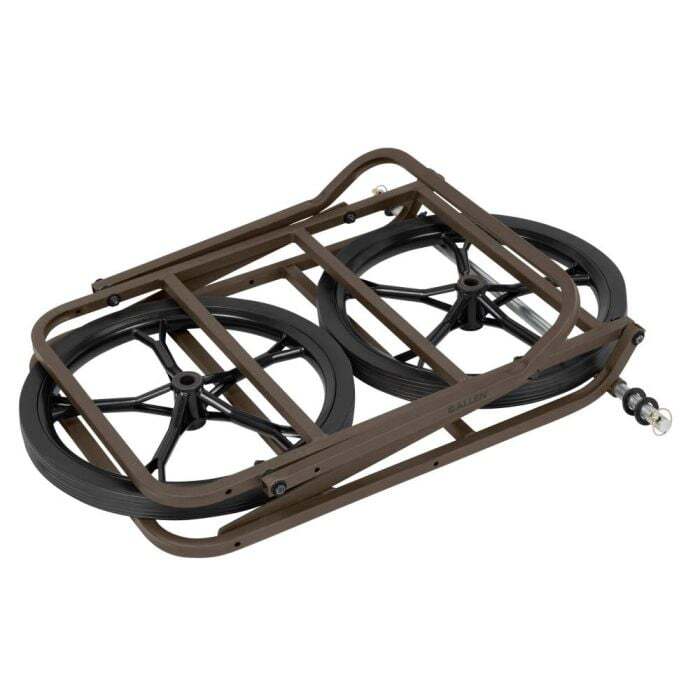 Allen Meat Hauler Game Cart Steel Black