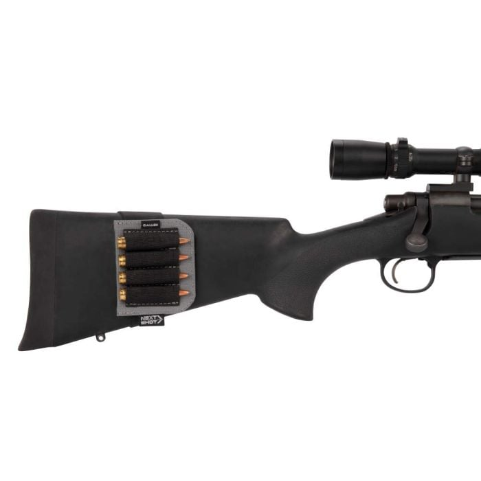 Allen Next Shot Cartridge Carrier 223 Remington, 300 Winchester Magnum 4 Rounds Polyester Gray