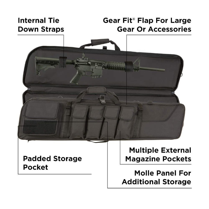 Allen Operator Lockable 42" Rifle Case Black