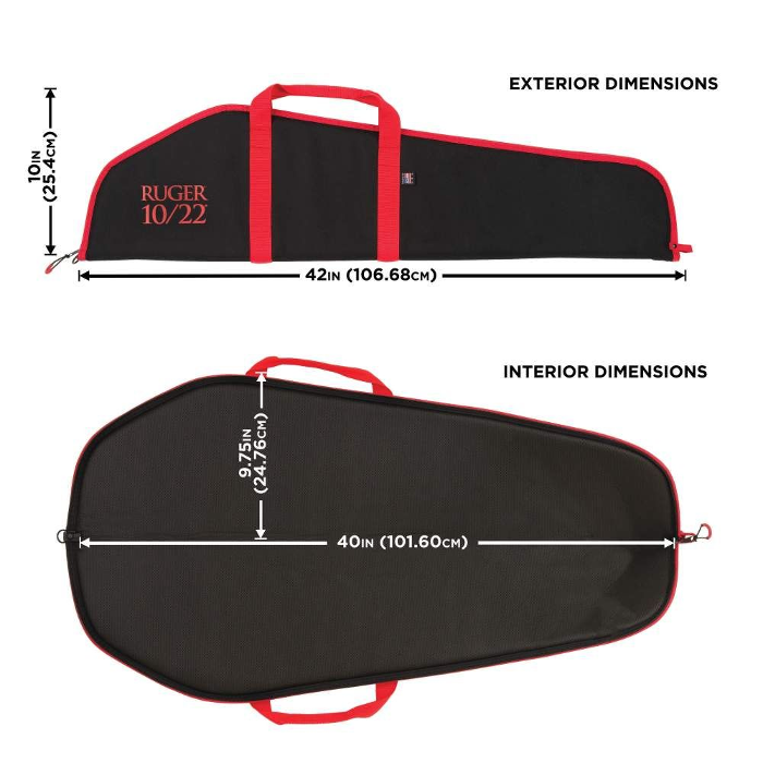 Allen Ruger Rifle Case Nylon Black