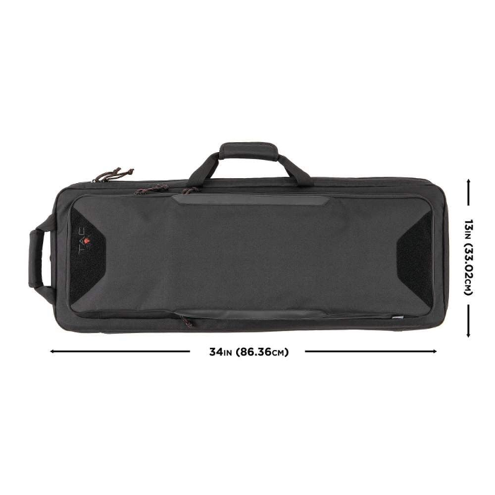 Allen Tac-Six Cohort Vertical Tactical Lockable 34" Rifle Case 600D Polyester Black