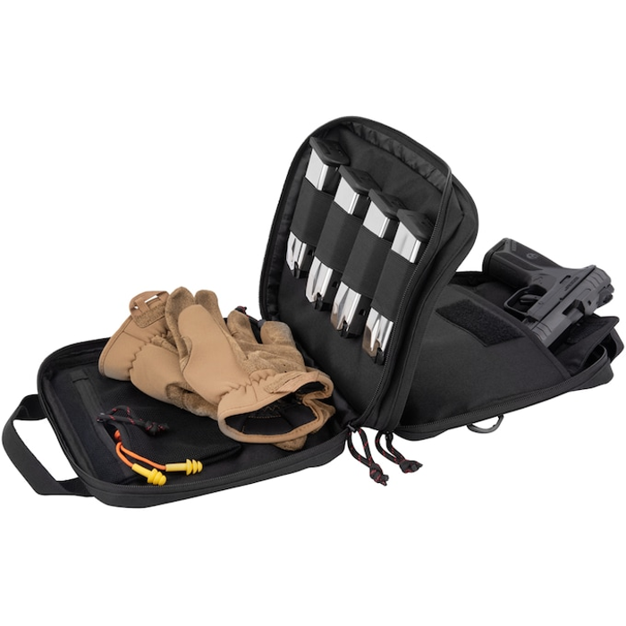 Allen Tac-Six Crew Tactical Lockable Pistol Case 600D Polyester Black