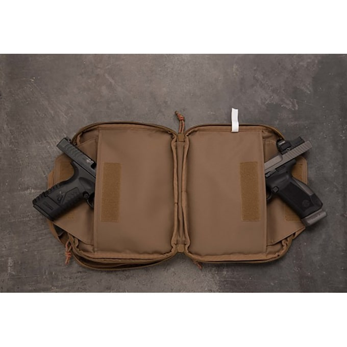 Allen Tac-Six Crew Tactical Lockable Pistol Case 600D Polyester Coyote