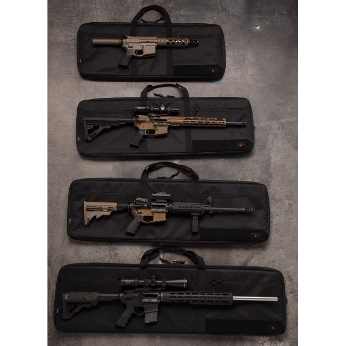 Allen Tac-Six Division Lockable 42" Rifle Case 600D Polyester Black