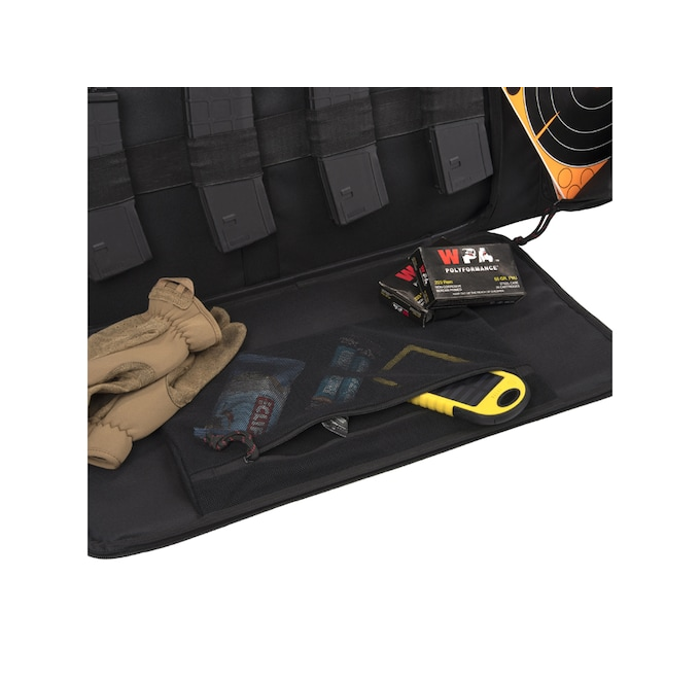 Allen Tac-Six Squad Tactical Lockable  Lockable 42" Rifle Case 600D Polyester Black