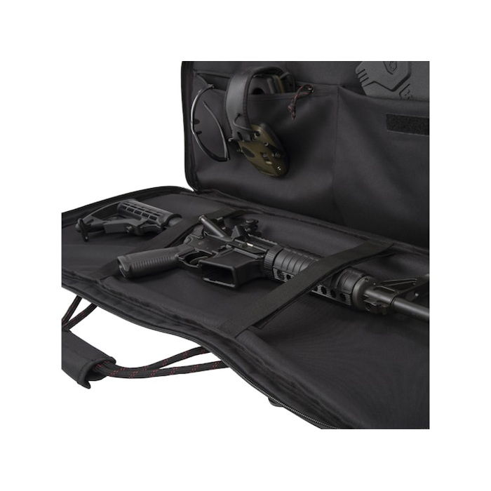 Allen Tac-Six Squad Tactical Lockable  Lockable 42" Rifle Case 600D Polyester Black