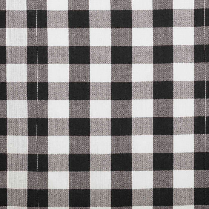 Annie Buffalo Black Check Ruffled Valance 16x60