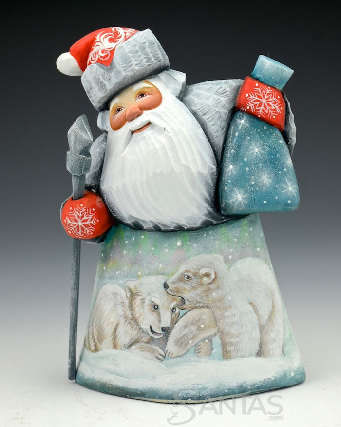 Arctic Fun - Russian Santa with Polar Bear Scenes