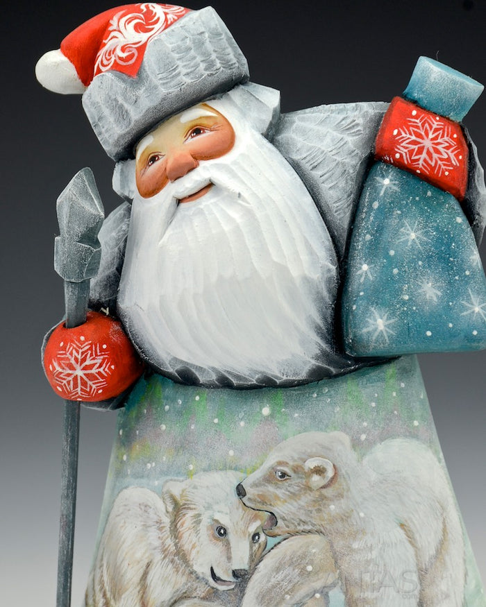 Arctic Fun - Russian Santa with Polar Bear Scenes