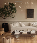 Framed wall poster with dark center and thin light border