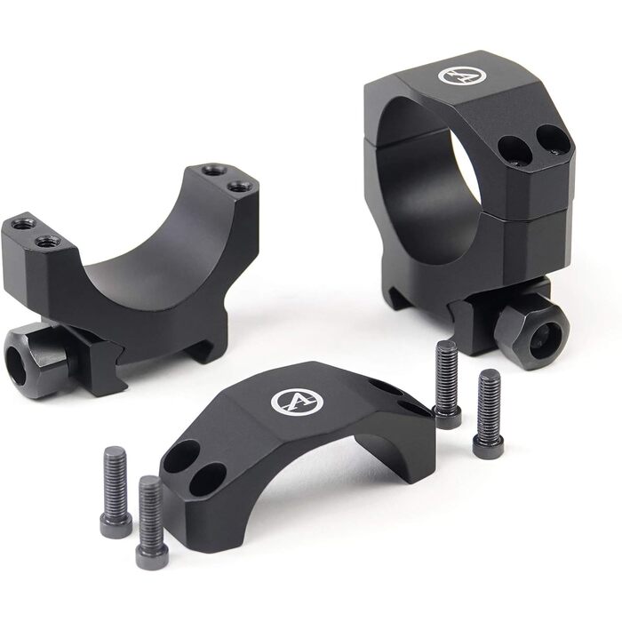Athlon Optics Precision Picatinny Scope Rings Matte Black 34mm Medium