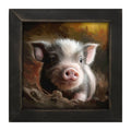 Baby pig - Framed art