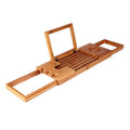 Bamboo Retractable Bathtub Tray