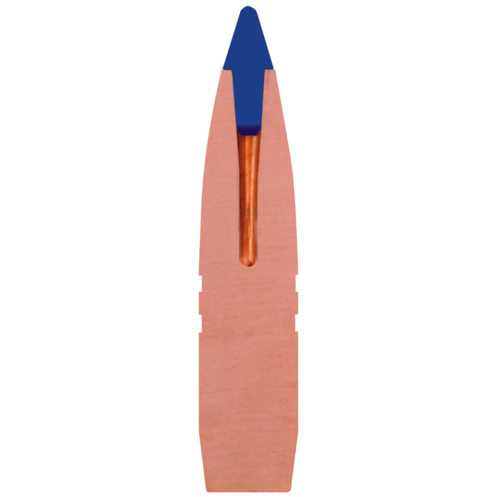 Barnes LRX Boat Tail Bullets .284 Diameter 152 Grain Solid Polymer Tip 50 Count