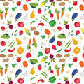 Barnyard Rules Veggie Patch Cotton Fabric