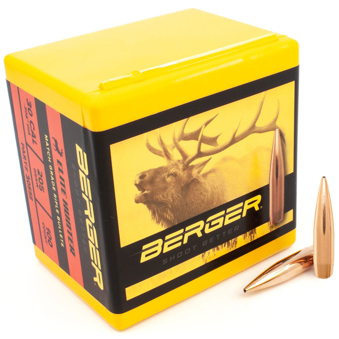 Berger 308 Elite Hunter Bullet Extreme Outer Limits, .308 Caliber (100)