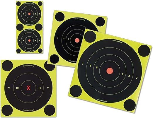 Birchwood Casey Shoot-N-C Bullseye Target 17.25" Pack of 5