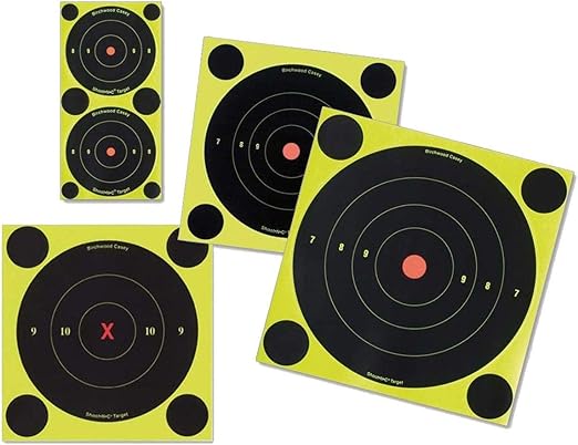 Birchwood Casey Shoot-N-C Bullseye Target 17.25" Pack of 5