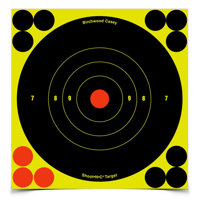 Birchwood Casey Shoot-N-C Bullseye Target 6" Pack of 12