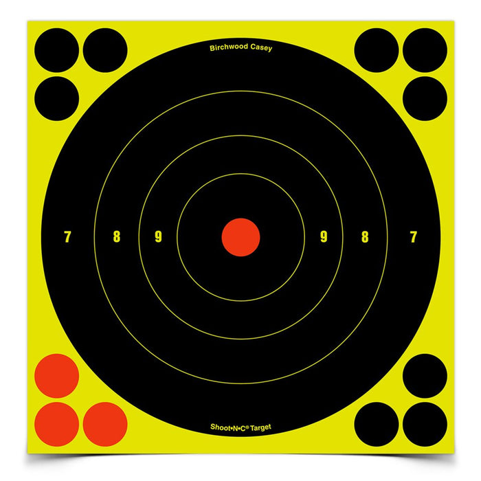 Birchwood Casey Shoot-N-C Bullseye Target 8" Pack of 30