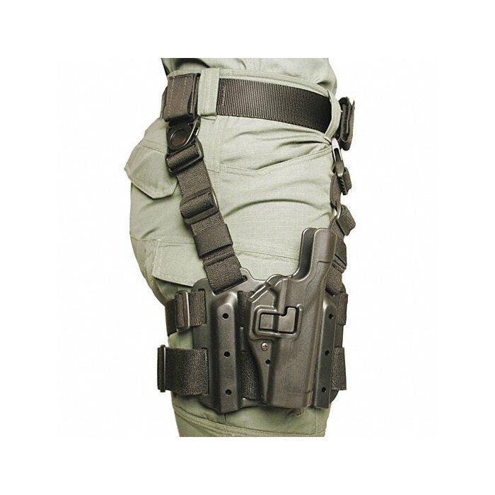 Blackhawk Serpa Tac L2 Holster Left Hand Beretta 92, Beretta 96 Polymer Black
